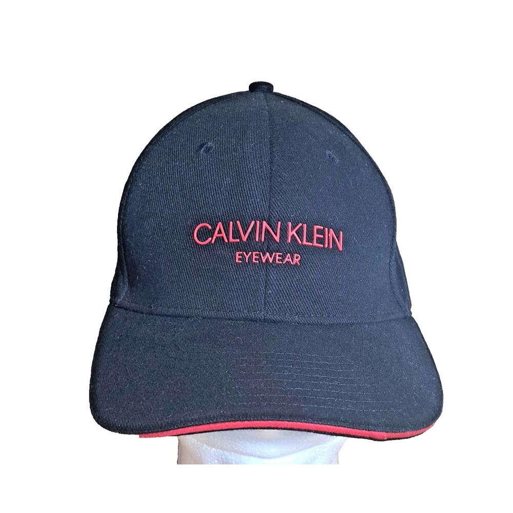NWOT Calvin Klein Baseball Hat Black Embroidered Cap Strapback Adjustable Unisex